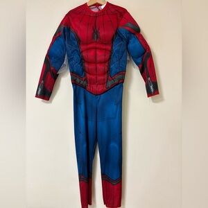 Child's deluxe Red and blue Spider-Man Size-M